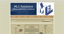 Desktop Screenshot of ml3solutions.com